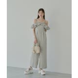 【Chico】2wayボリュームフリルオフショルコンビネゾン | PAL GROUP OUTLET | 詳細画像14