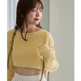【Kastane】ケミカルリブ2WAYニット | PAL GROUP OUTLET | 詳細画像3