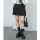 BLK | 【RAY CASSIN】T/Puツイルプリーツスカンツ | PAL GROUP OUTLET