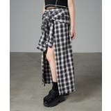 【RAY CASSIN】ネルチェックリメイク風SK | PAL GROUP OUTLET | 詳細画像9