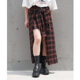 【RAY CASSIN】ネルチェックリメイク風SK | PAL GROUP OUTLET | 詳細画像16