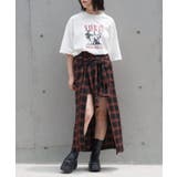 【RAY CASSIN】ネルチェックリメイク風SK | PAL GROUP OUTLET | 詳細画像17