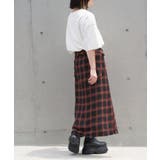 【RAY CASSIN】ネルチェックリメイク風SK | PAL GROUP OUTLET | 詳細画像19