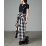 【RAY CASSIN】ネルチェックリメイク風SK | PAL GROUP OUTLET | 詳細画像7