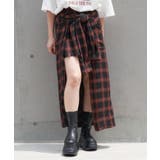 BRN | 【RAY CASSIN】ネルチェックリメイク風SK | PAL GROUP OUTLET