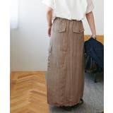 【Discoat】ワッシャーサテンカーゴスカート | PAL GROUP OUTLET | 詳細画像9