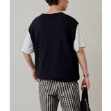 【Kastane】BOUCLE KNIT VEST | PAL GROUP OUTLET | 詳細画像8