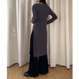 【Pasterip】One shoulder rib tunic | PAL GROUP OUTLET | 詳細画像2