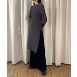 【Pasterip】One shoulder rib tunic | PAL GROUP OUTLET | 詳細画像3