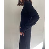 【Pasterip】Sheer rib zip dress | PAL GROUP OUTLET | 詳細画像10