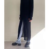 【Pasterip】Sheer rib zip dress | PAL GROUP OUTLET | 詳細画像11