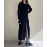 【Pasterip】Sheer rib zip dress | PAL GROUP OUTLET | 詳細画像12