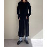 【Pasterip】Sheer rib zip dress | PAL GROUP OUTLET | 詳細画像13