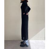 【Pasterip】Sheer rib zip dress | PAL GROUP OUTLET | 詳細画像15