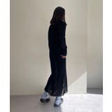 【Pasterip】Sheer rib zip dress | PAL GROUP OUTLET | 詳細画像16