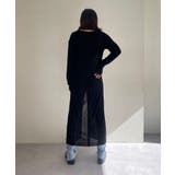 【Pasterip】Sheer rib zip dress | PAL GROUP OUTLET | 詳細画像17