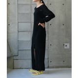 【Pasterip】Sheer rib zip dress | PAL GROUP OUTLET | 詳細画像2