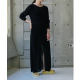 【Pasterip】Sheer rib zip dress | PAL GROUP OUTLET | 詳細画像5