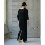 【Pasterip】Sheer rib zip dress | PAL GROUP OUTLET | 詳細画像7