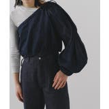 IND | 【Pasterip】One shoulder denim top | PAL GROUP OUTLET