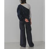 【Pasterip】One shoulder denim top | PAL GROUP OUTLET | 詳細画像9