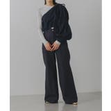 【Pasterip】One shoulder denim top | PAL GROUP OUTLET | 詳細画像6