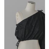 【Pasterip】One shoulder denim top | PAL GROUP OUTLET | 詳細画像19