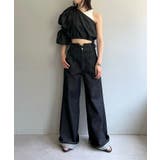 【Pasterip】One shoulder denim top | PAL GROUP OUTLET | 詳細画像13