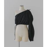 【Pasterip】One shoulder denim top | PAL GROUP OUTLET | 詳細画像14