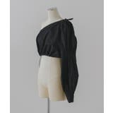 【Pasterip】One shoulder denim top | PAL GROUP OUTLET | 詳細画像15