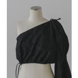【Pasterip】One shoulder denim top | PAL GROUP OUTLET | 詳細画像17