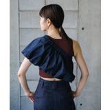 【Pasterip】Denim balloon bustier | PAL GROUP OUTLET | 詳細画像9