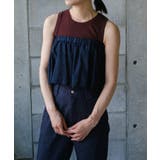 【Pasterip】Denim balloon bustier | PAL GROUP OUTLET | 詳細画像1