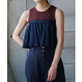 【Pasterip】Denim balloon bustier | PAL GROUP OUTLET | 詳細画像2
