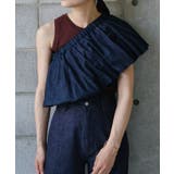 【Pasterip】Denim balloon bustier | PAL GROUP OUTLET | 詳細画像7