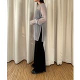 【Pasterip】Embossing organdy sheer tunic | PAL GROUP OUTLET | 詳細画像5