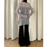 【Pasterip】Embossing organdy sheer tunic | PAL GROUP OUTLET | 詳細画像6