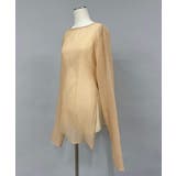 【Pasterip】Embossing organdy sheer tunic | PAL GROUP OUTLET | 詳細画像13
