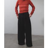 【Pasterip】Tencel easy wide slacks | PAL GROUP OUTLET | 詳細画像1
