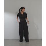 【Pasterip】Tencel easy wide slacks | PAL GROUP OUTLET | 詳細画像19