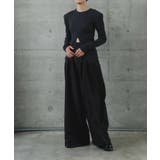 【Pasterip】Tencel easy wide slacks | PAL GROUP OUTLET | 詳細画像21