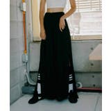 BLK | 【Pasterip】Sheer pleated pants | PAL GROUP OUTLET