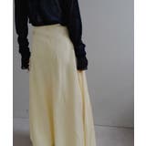 【Pasterip】Acetate flared big skirt | PAL GROUP OUTLET | 詳細画像10