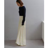 【Pasterip】Acetate flared big skirt | PAL GROUP OUTLET | 詳細画像5