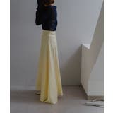【Pasterip】Acetate flared big skirt | PAL GROUP OUTLET | 詳細画像7