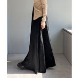 【Pasterip】Acetate flared big skirt | PAL GROUP OUTLET | 詳細画像11