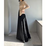 【Pasterip】Acetate flared big skirt | PAL GROUP OUTLET | 詳細画像14