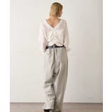 【WHO'S WHO gallery】2WAYVネックL/Sブラウス | PAL GROUP OUTLET | 詳細画像13