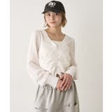 【WHO'S WHO gallery】2WAYVネックL/Sブラウス | PAL GROUP OUTLET | 詳細画像1