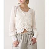 【WHO'S WHO gallery】2WAYVネックL/Sブラウス | PAL GROUP OUTLET | 詳細画像2